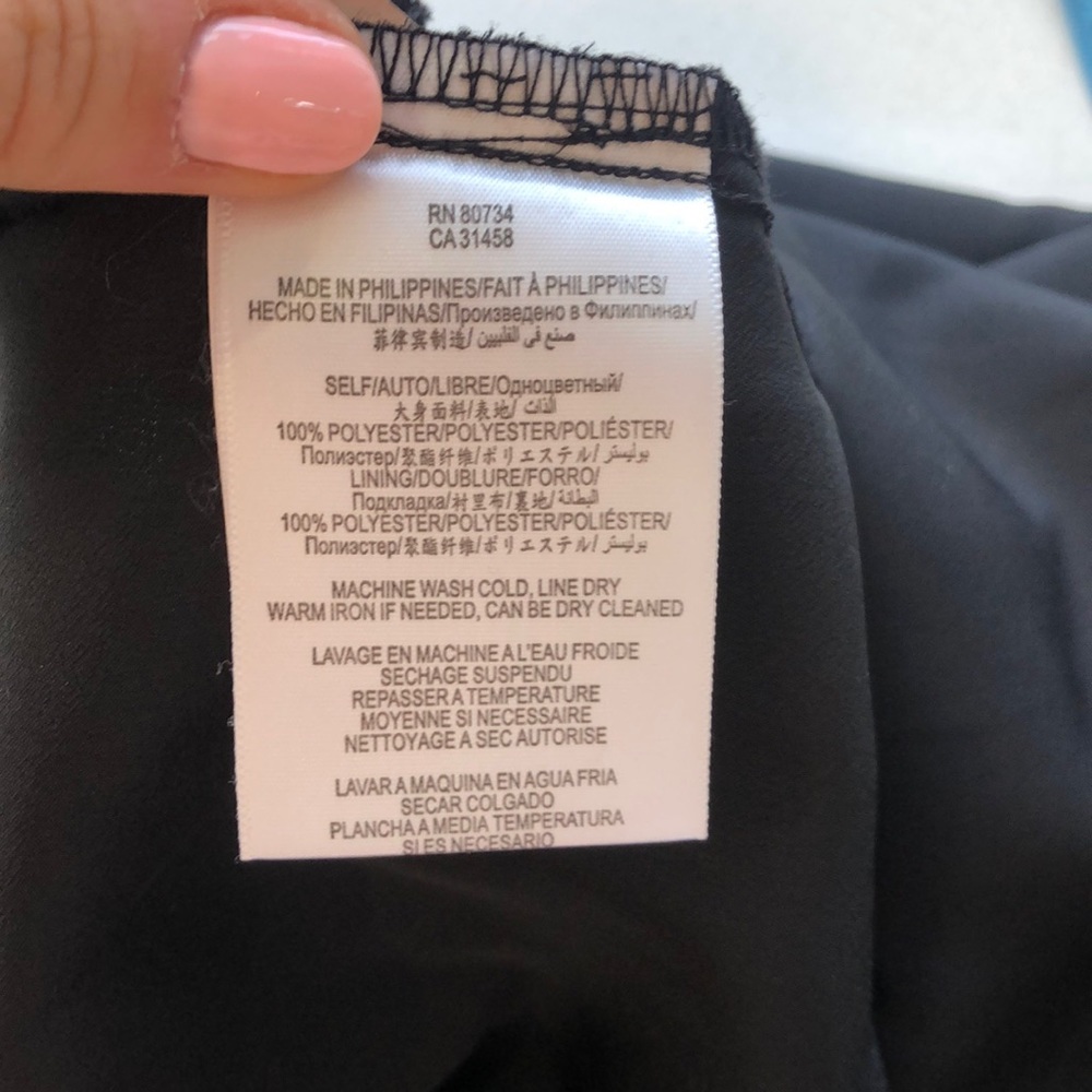 Black BCBG Generation Mini Dress - Picture 5 of 8
